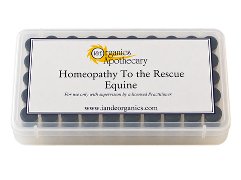 Homeopathy to the Rescue for Horses - 50 count Equine Remedy Kit