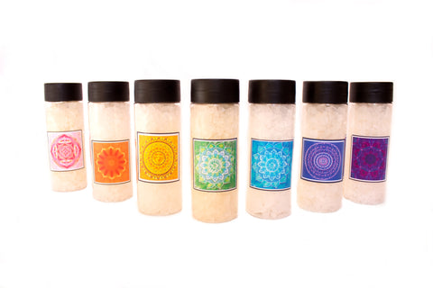 Chakra Bath Salt Set